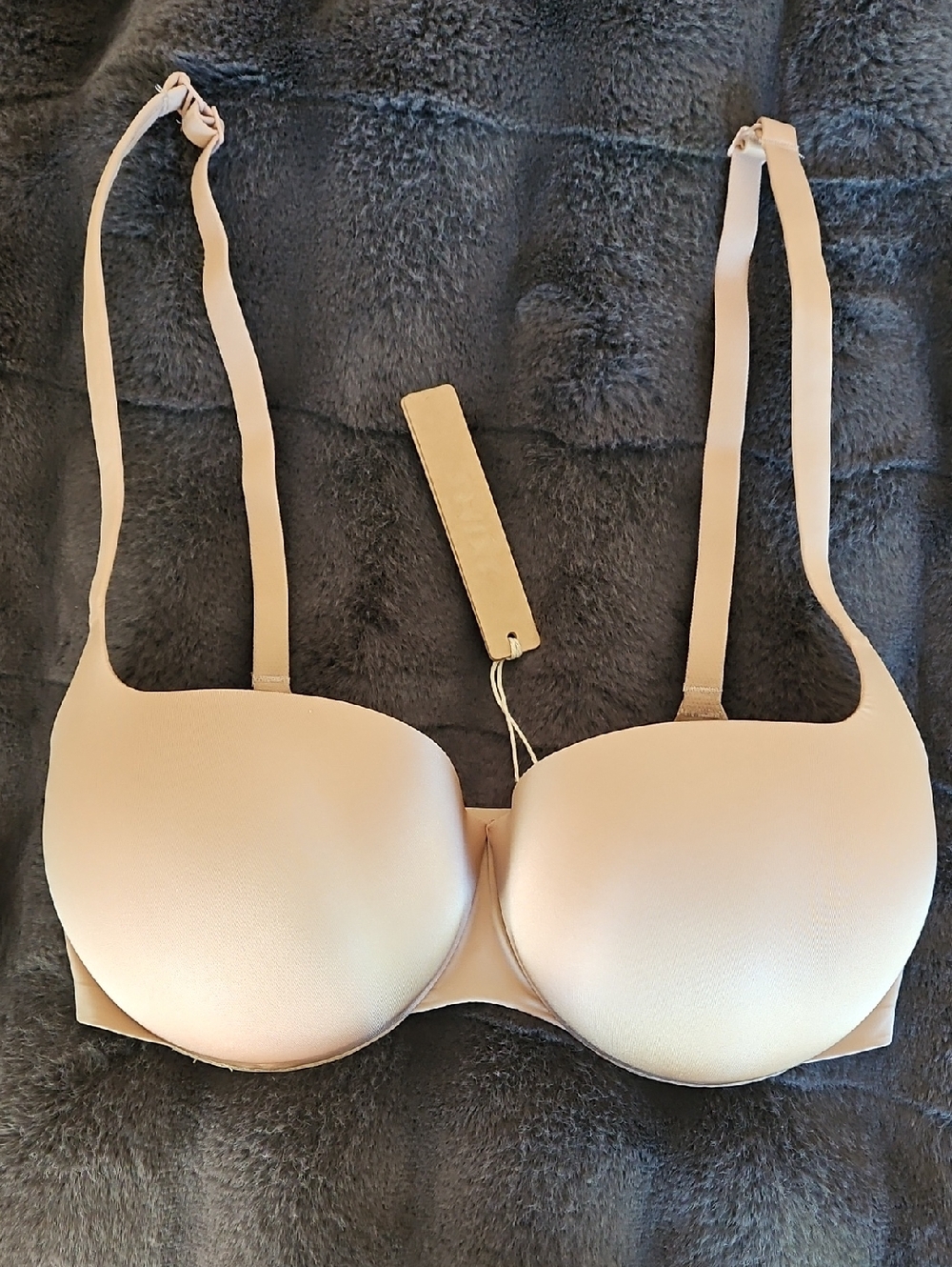 Skims Ultimate Push Up Balconette Bra 32DD Clay